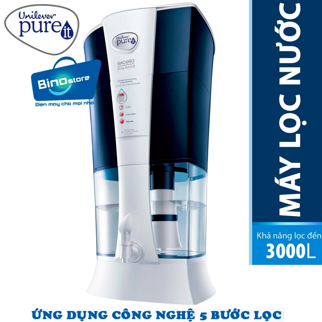 Unilever Pureit, lọc nhanh, sạch, chất lượng và an toàn.